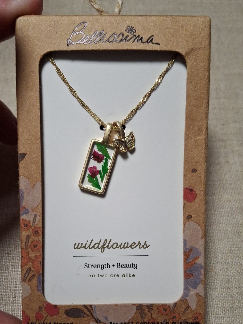 New Bellissima Wildflowers Necklace